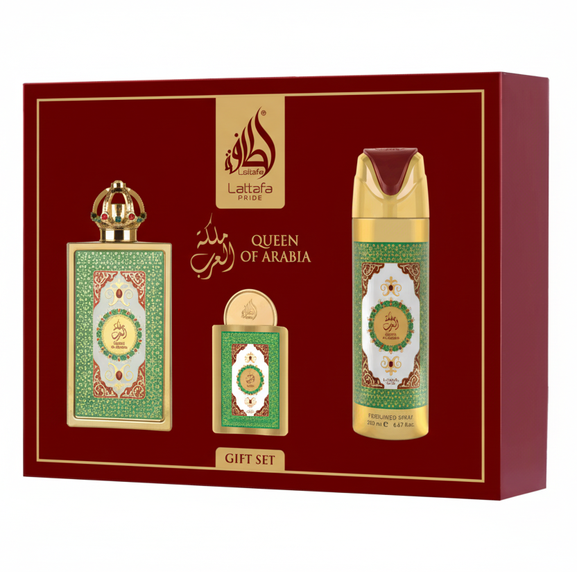 Lattafa Queen of Arabia giftset 3pcs | Women