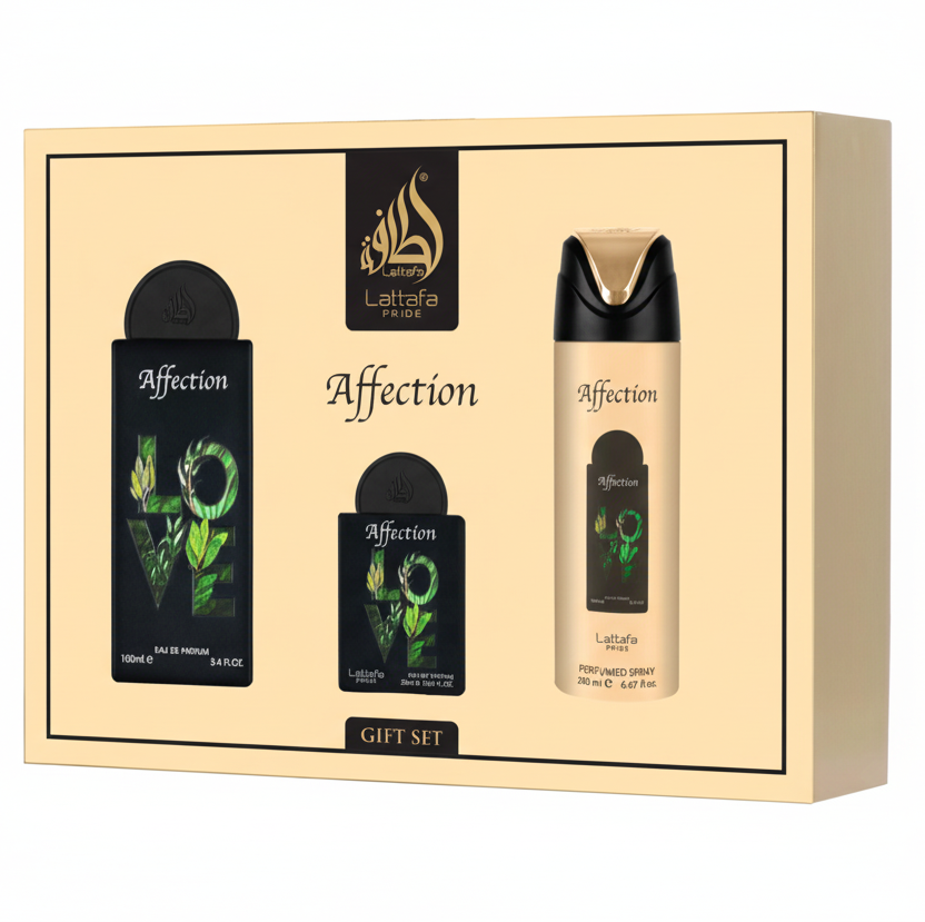 Lattafa Affection giftset 3pcs | Unisex
