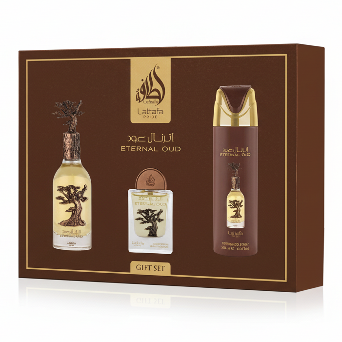 Lattafa Eternal oud giftset 3pcs | Women