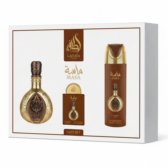 Lattafa Masa giftset 3pcs | Unisex